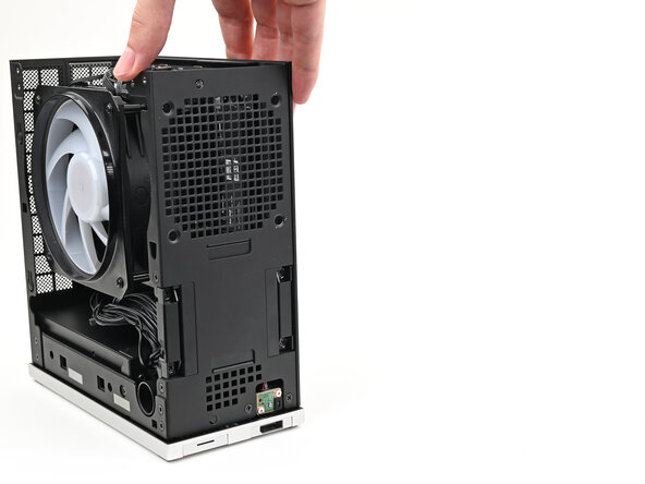 Framework Desktop Power Button Board Replacement, Reposition the Desktop: Schritt 21, Bild 2 von 2