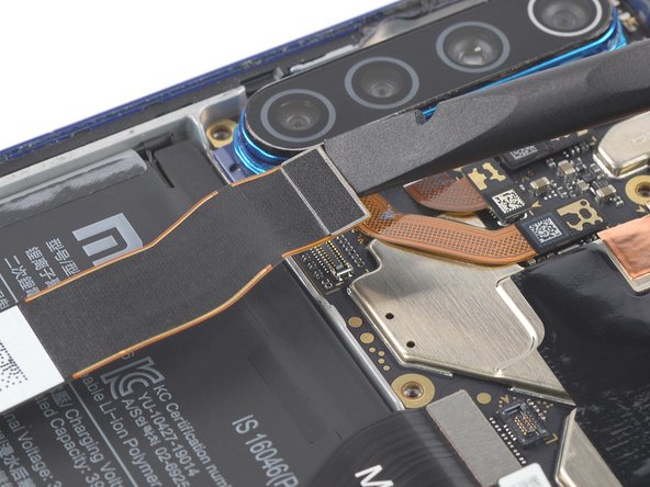 Xiaomi Redmi Note 8 Screen Replacement, Disconnect the display flex cable: crwdns2935265:014crwdnd2935265:02crwdnd2935265:02crwdne2935265:0