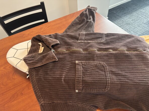 How to Flatten a Warped Jacket Zipper Track, Zipper: step 1, image 1 of 3