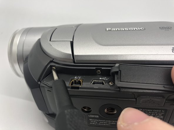 Panasonic VDR-D220 DVD Camera Front lens Element Replacement: crwdns2935265:03crwdnd2935265:02crwdnd2935265:02crwdne2935265:0