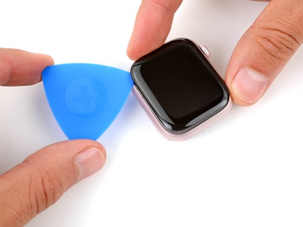 Apple Watch Series 9 Screen Replacement, Separate the left edge adhesive: passo 9, immagine 2 di 2