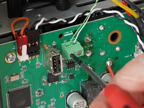 Kaffelogic Nano 7/LINK (A/B/C-N Serial) Roast Chamber Replacement, Disconnect the thermocouple: step 6, image 2 of 3