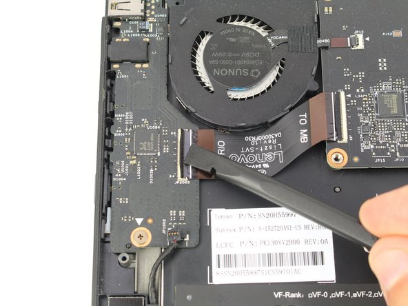 Lenovo Yoga 900-13ISK Right Daughterboard Replacement: crwdns2935265:07crwdnd2935265:02crwdnd2935265:03crwdne2935265:0