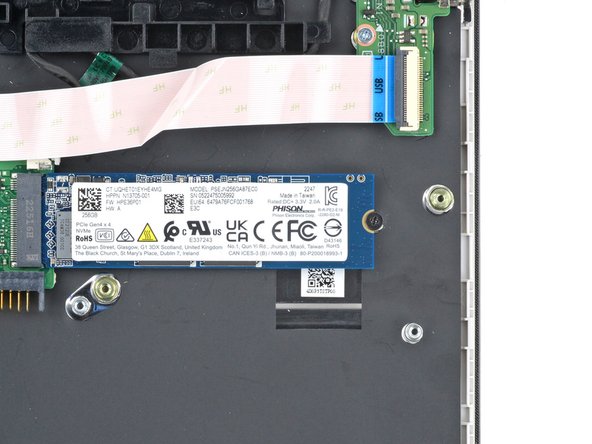 HP 15-dy SSD Replacement, Remove the SSD screw: passo 16, immagine 2 di 2