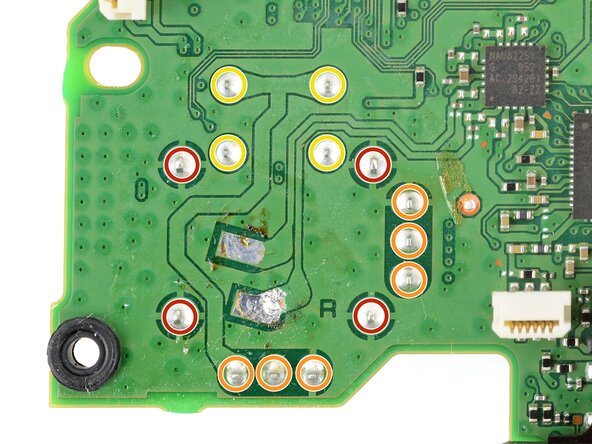 DualSense Controller v2 Joystick Replacement, Solder joint overview: crwdns2935265:029crwdnd2935265:02crwdnd2935265:03crwdne2935265:0