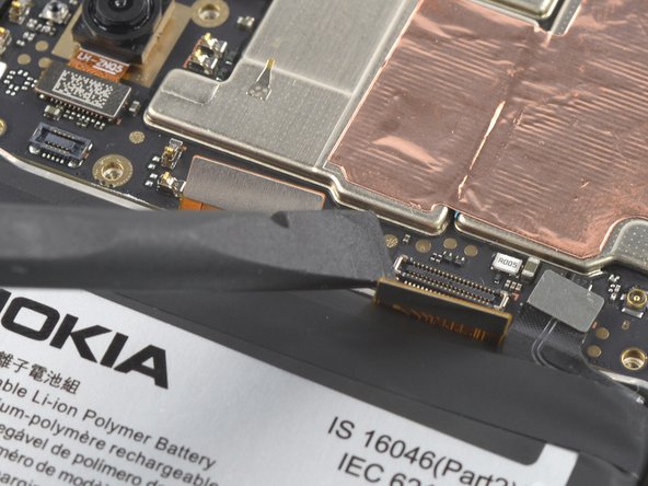 Nokia G42 5G Screen Assembly Replacement, Disconnect the interconnect cable: crwdns2935265:027crwdnd2935265:02crwdnd2935265:02crwdne2935265:0