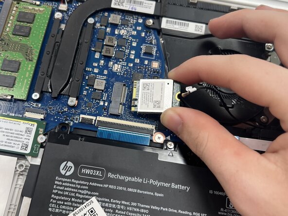 HP 14-dq5009nr Wi-Fi Card Replacement: crwdns2935265:07crwdnd2935265:02crwdnd2935265:03crwdne2935265:0