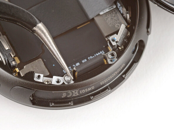 Google Pixel Watch 4 Screen Replacement, Remove the screen cable bracket: step 14, image 1 of 3