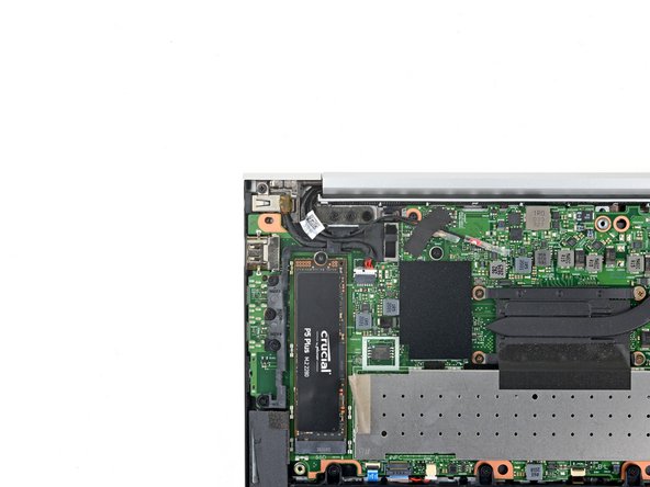 HP EliteBook 835 G7 SSD Replacement, Remove the SSD screw: 步骤 9 中的图像 2，2