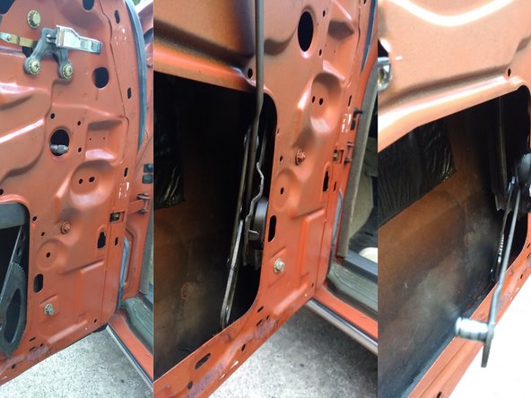1976 Mercedes-Benz 230.6 Window Regulator Replacement, Front vertical window track: adım 12, 3 resimden 3.