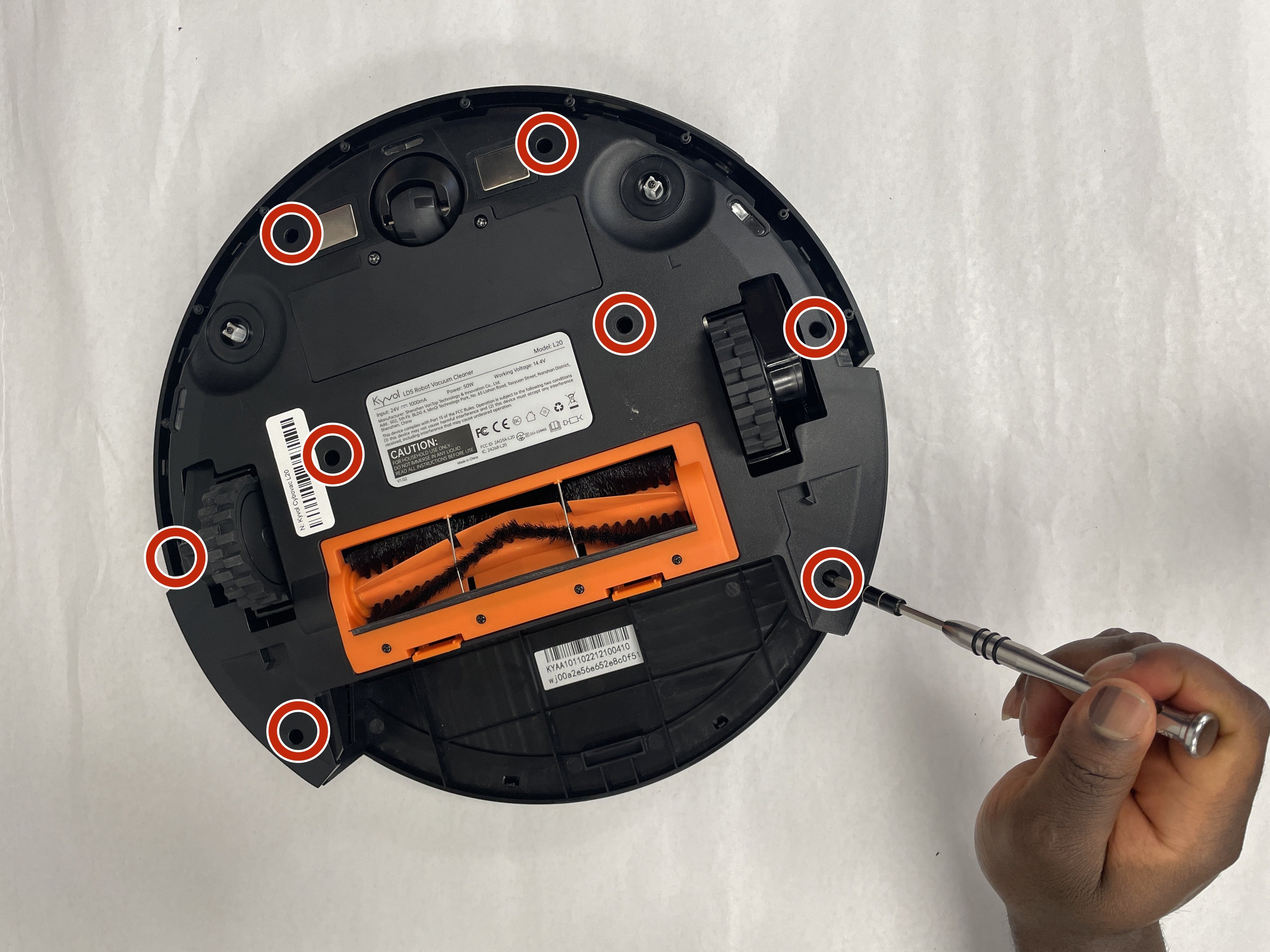 掃除機・クリーナー KYVOL L20 Kyvol L20 Cybovac Robot Vacuum Cleaner User Manual