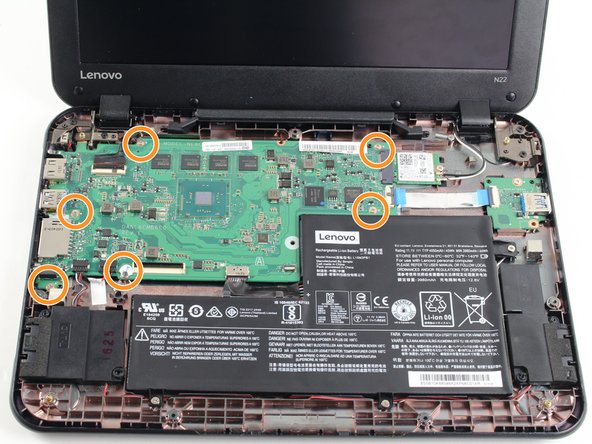 Lenovo N22 Chromebook Motherboard Replacement: crwdns2935265:011crwdnd2935265:02crwdnd2935265:03crwdne2935265:0