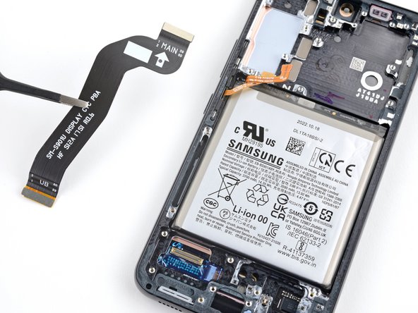 Samsung Galaxy S22 Screen and Battery Assembly Replacement