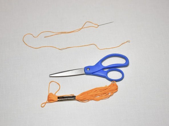 How to Mend and Reinforce Pants Crotch Using Sashiko Stitching: step 4, image 1 of 1