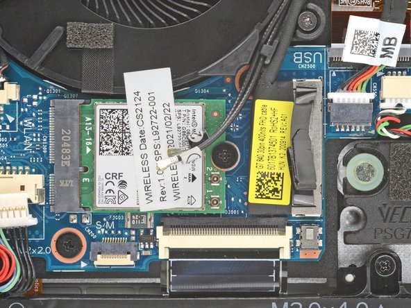 HP EliteBook 840 Aero G8 Wi-Fi Module Replacement, Remove the Wi-Fi module screw: crwdns2935265:010crwdnd2935265:02crwdnd2935265:02crwdne2935265:0