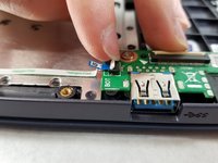 Asus VivoBook E203MA-TBCL432B Headphone Jack and USB Port Replacement