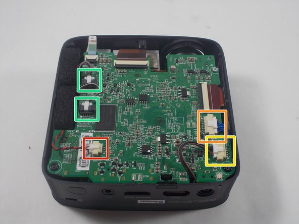 LG CineBeam Wi-Fi and Bluetooth Card Replacement, Motherboard: crwdns2935265:03crwdnd2935265:03crwdnd2935265:03crwdne2935265:0
