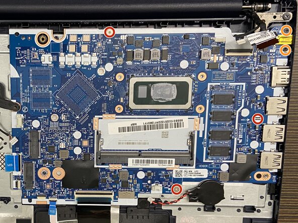 Lenovo IdeaPad 3-15IML05 Motherboard Replacement: crwdns2935265:015crwdnd2935265:01crwdnd2935265:02crwdne2935265:0