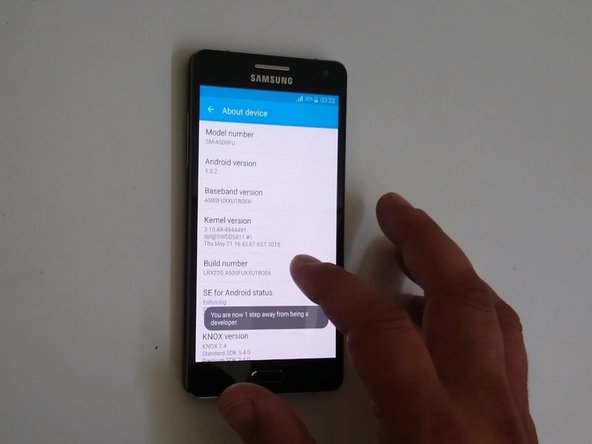 5 Tips & Tricks, DEVELOPER OPTIONS: 4 단계, 이미지 3개 중 2개
