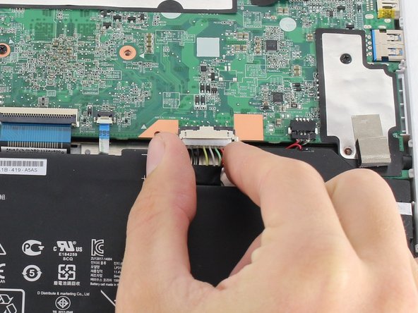 ASUS Chromebook C200MA Screen Replacement, Battery Connection: crwdns2935265:04crwdnd2935265:02crwdnd2935265:03crwdne2935265:0