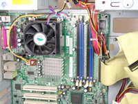 Removing HP Compaq dx2000MT Processor