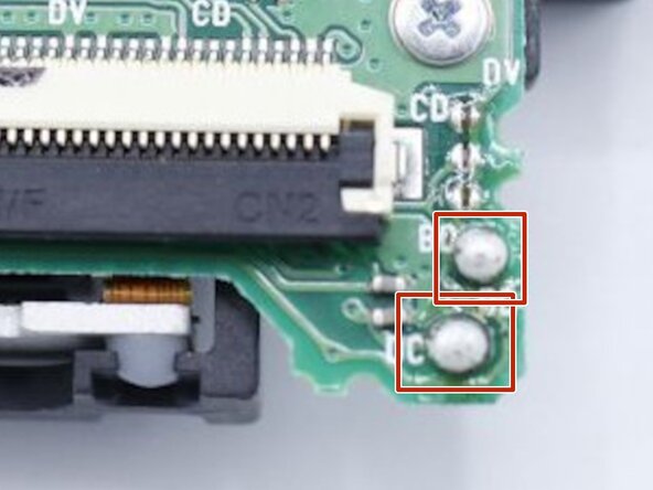Panasonic DP-UB150-K Laser Replacement, Remove laser antistatic solder points: crwdns2935265:09crwdnd2935265:03crwdnd2935265:03crwdne2935265:0
