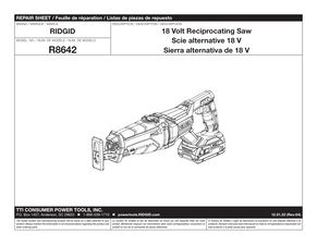 R8642 Repair Sheet