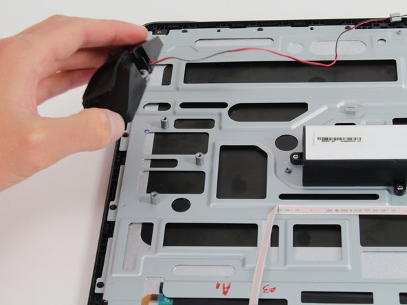 Samsung Galaxy View Motherboard Replacement, Speakers: 步骤 8 中的图像 3，3