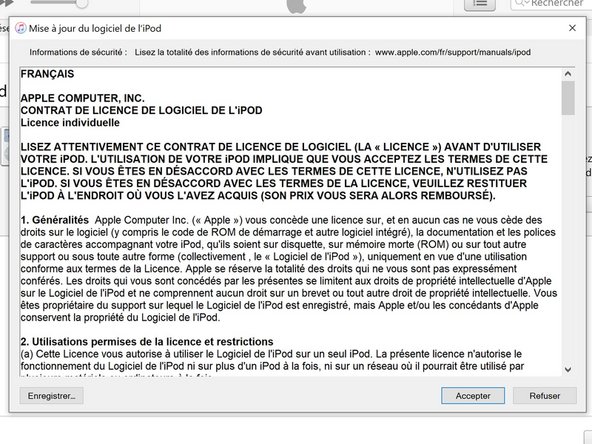 iPod第4世代/PhotoのハードドライブをマイクロSDカードに交換する方法, 復元プロセスを完了する: 手順 14、 3の画像 2