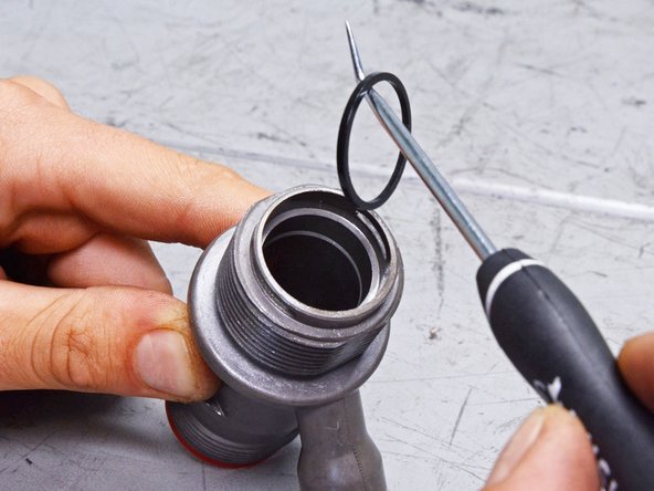 Titan High Pressure Airless Sprayer Elite 3000 Inlet Valve Replacement, Remove the O-ring: step 6, image 3 of 3