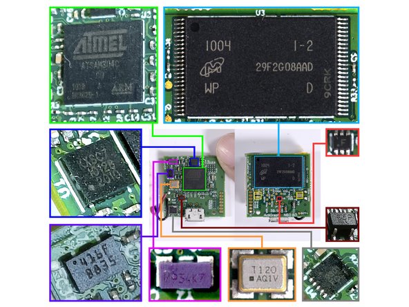 ActiGraph GT3X-plus Teardown, Studying the PCB: crwdns2935265:07crwdnd2935265:03crwdnd2935265:03crwdne2935265:0