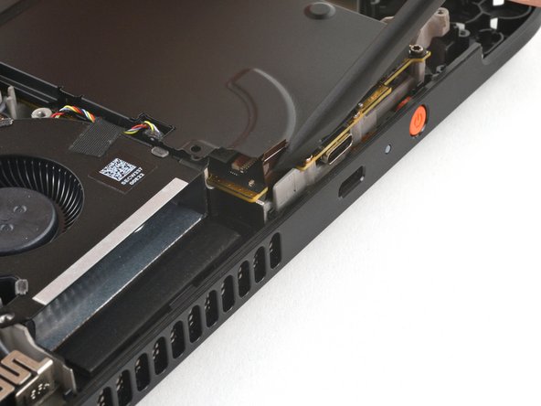 Steam Deck OLED Front Shell Replacement, Free the audio board cable: crwdns2935265:093crwdnd2935265:02crwdnd2935265:03crwdne2935265:0