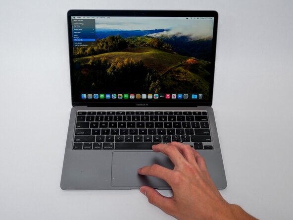2019 MacBook Air Up Arrow Key (3rd Gen Butterfly Keyboard) Replacement, Up Arrow Key: step 1, image 2 of 3