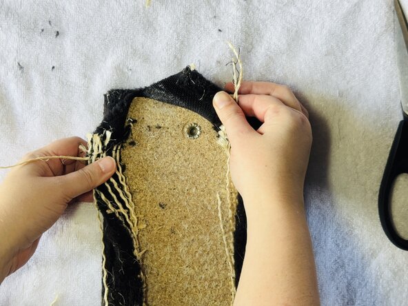 How to Refurbish Scratch Ramps on a Cat Tree: step 3, image 2 of 3