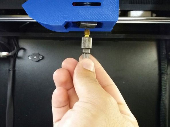 Head Cleaning V4/V5, Removing the nozzle: crwdns2935265:04crwdnd2935265:03crwdnd2935265:03crwdne2935265:0