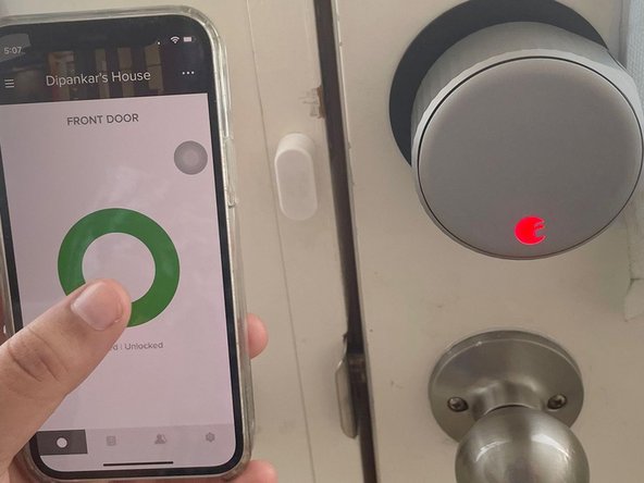 How to Replace a Manual Door Lock With An August (4th Gen.) Smart Lock: 步骤 14 中的图像 2，2