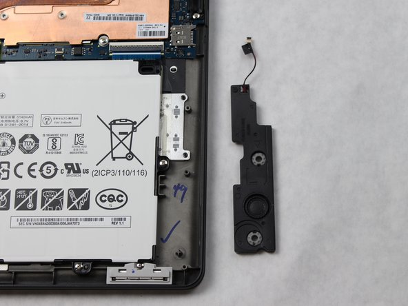 Samsung Chromebook Pro Speaker Replacement: crwdns2935265:04crwdnd2935265:03crwdnd2935265:03crwdne2935265:0