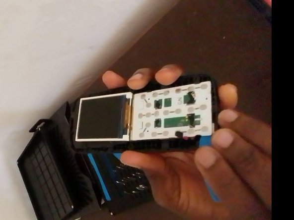 Itel 2163 Disassembly, The Motherboard in view: crwdns2935265:05crwdnd2935265:03crwdnd2935265:03crwdne2935265:0