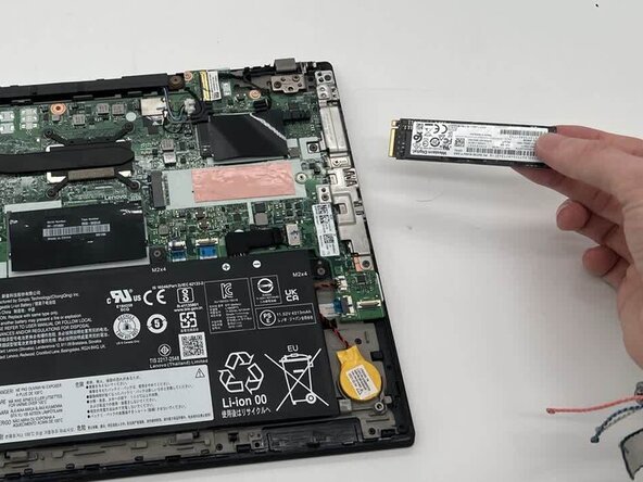 Lenovo ThinkPad T14 Gen 1 SSD Replacement: step 4, image 2 of 2