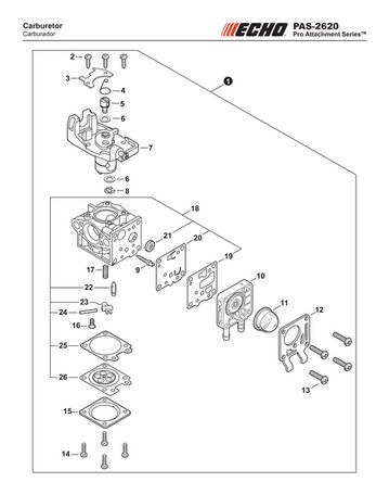 Echo Pro Attachment Series PAS-2620 (2017) Help: Learn How to Fix
