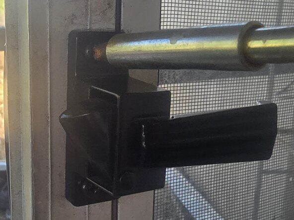 Storm Door Latch Replacement, Storm Door Latch: step 1, image 1 of 1