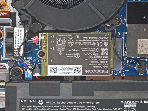 HP EliteBook 845 G9 WWAN Module Replacement, Remove the WWAN screw: crwdns2935265:09crwdnd2935265:02crwdnd2935265:02crwdne2935265:0