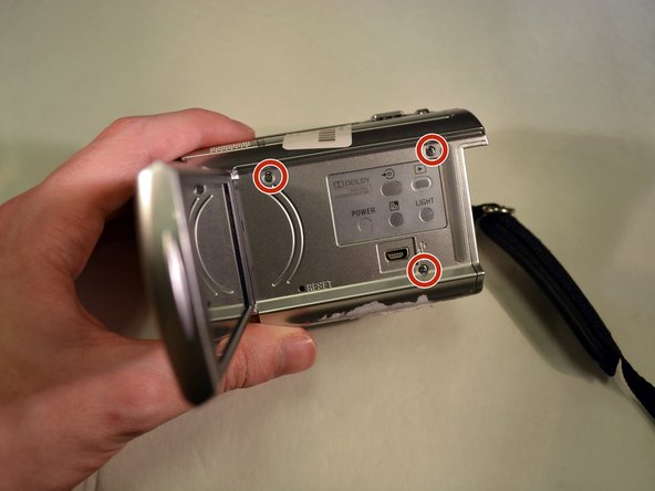 Sony Handycam DCR-SR68 LCD Screen Replacement: crwdns2935265:010crwdnd2935265:02crwdnd2935265:02crwdne2935265:0