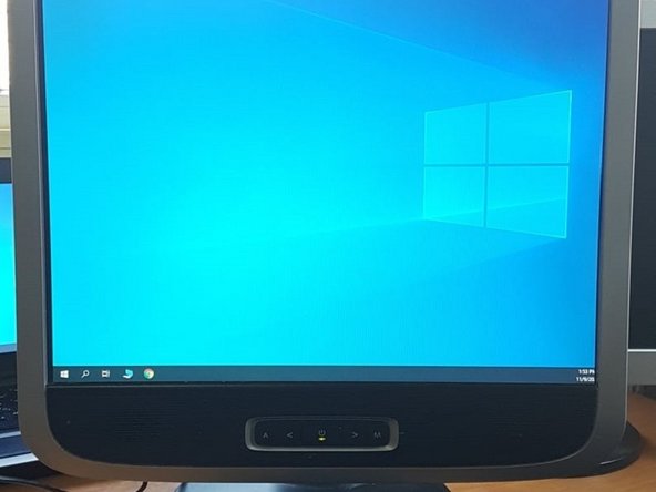 HannStar HN198 Monitor Main and Power Board Capacitors Replacement, Final: step 5, image 1 of 1