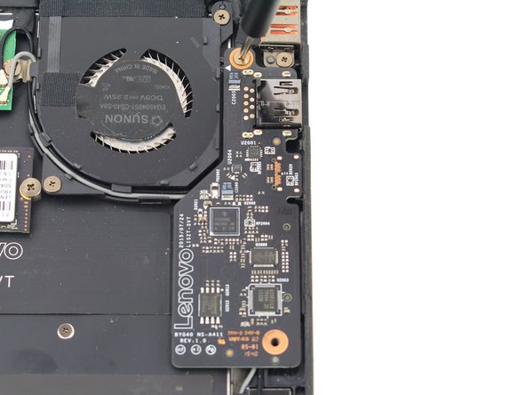 Lenovo Yoga 900-13ISK Left Daughterboard Replacement, Left Daughterboard: crwdns2935265:05crwdnd2935265:02crwdnd2935265:03crwdne2935265:0