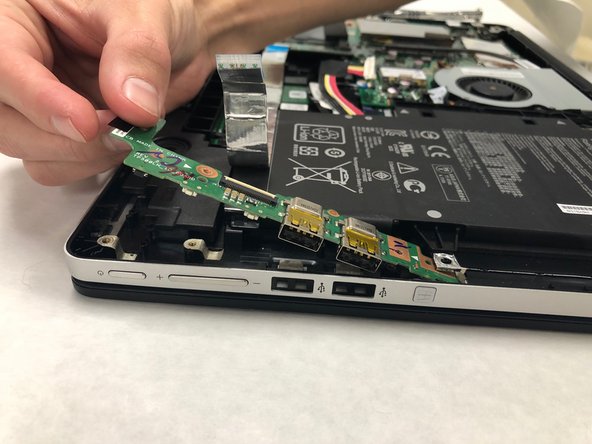 ASUS Transformer Book Flip TP500LA USB and Power Circuit Board Replacement