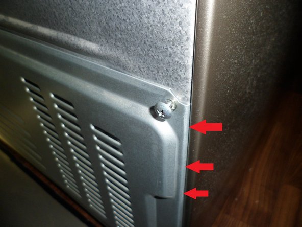 Panasonic NR B 53 V1  Refrigerator ventilator / fan cleaning: step 10, image 1 of 3