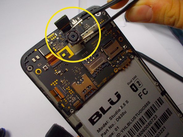 Blu Studio 5.5 S Rear Facing Camera Replacement, Back Camera.: crwdns2935265:07crwdnd2935265:03crwdnd2935265:03crwdne2935265:0