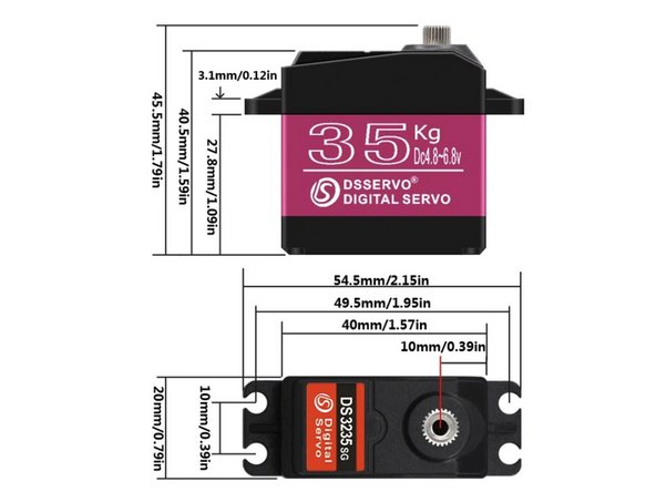 Dolphin i 300 Pool Roboter Servo Replacement, Solder the new servo and mount it: crwdns2935265:03crwdnd2935265:03crwdnd2935265:03crwdne2935265:0