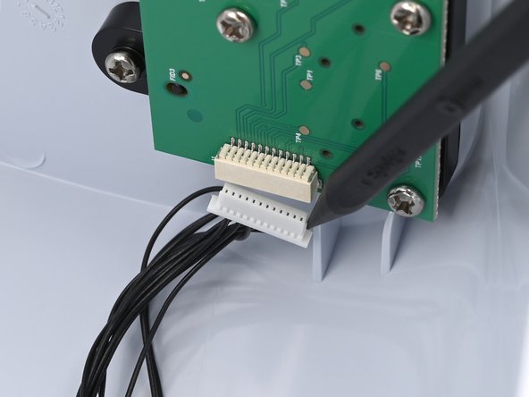 Cricut Maker 3 Belt Replacement, Disconnect the button board: crwdns2935265:014crwdnd2935265:02crwdnd2935265:02crwdne2935265:0